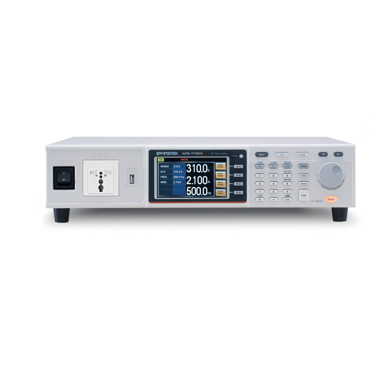 APS-7100E منبع تغذیه AC تک فاز مدل APS-7100E گودویل